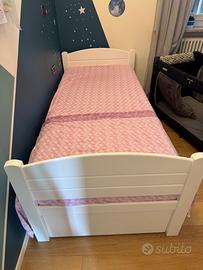 Letto singolo più letto a scomparsa
