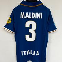 Maglia Calcio Maldini Italia 1996