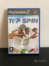 Top Spin PS2 PlayStation 2 Pal Ita Gioco Originale