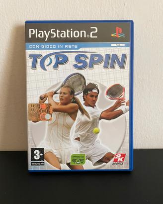 Top Spin PS2 PlayStation 2 Pal Ita Gioco Originale