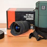 Obiettivo Sigma 15-30 3,5-4,5 DG per Nikon