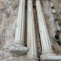 Colonne in gesso
