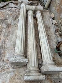Colonne in gesso