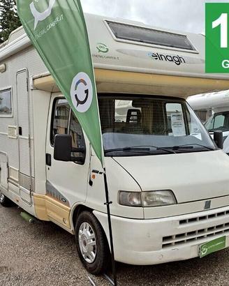 CAMPER ELNAGH DUCATO MANSARDATO 6 POSTI DINETTE PO