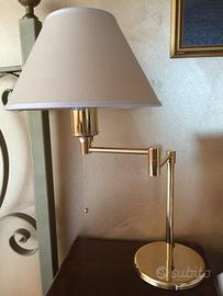 Lampada da tavolo in ottone di Egoluce