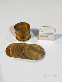 Setaccio per perle in ottone-Inghilterra, ca. 1860