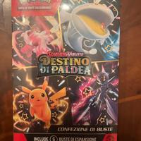 Pokemon destino di Paldea booster bundle ITA