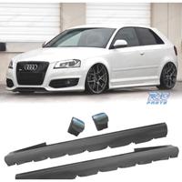 MINIGONNE LATERALI AUDI A3 8P 03-11 3 PORTE LOOK S