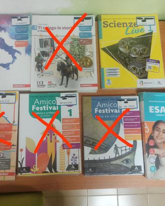 Libri scolastici 1 media