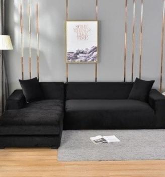 SET COPRIDIVANO CON ANGOLO E FEDERA CUSCINO LATERA