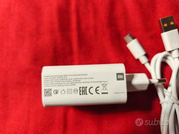 XIAOMI TURBO CHARGE 33W MOD MDY-11-EZ+2 CAVI USB