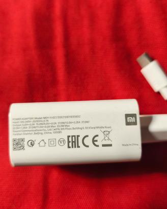 XIAOMI TURBO CHARGE 33W MOD MDY-11-EZ+2 CAVI USB