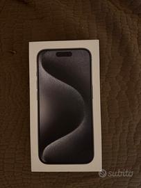 Scatola iphone 15 pro
