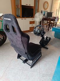 Simulatore di guida (Logitech g923+playseat)