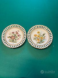 2 piattini da parete Bassano
