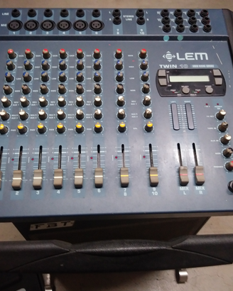 Mixer LEM TWIN 10 e casse