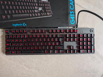 Tastiera Logitech g413 Carbon 
