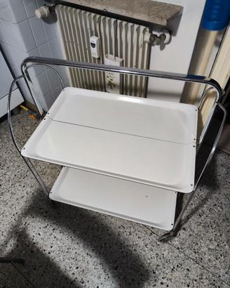 carrello portavivande  pieghevole,vintage anni 70