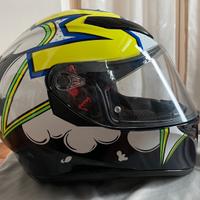 Casco integrale  Agv K3 SV multi bubble blu