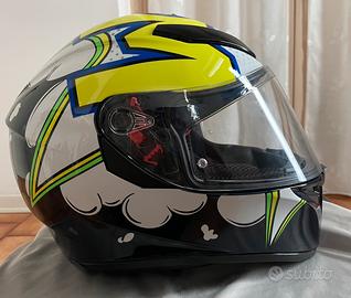 Casco integrale  Agv K3 SV multi bubble blu