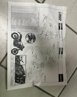 Scarico moto mivv Yamaha xsr 700