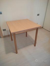 Tavolo 80x80 allungabile