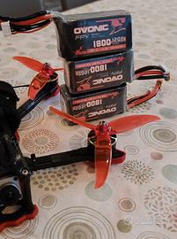  Iflight Dc5 più 3 lipo Ovonic 4s più radio Tarani