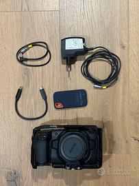 Blackmagic Pocket Cinema Camera 4k + accessori