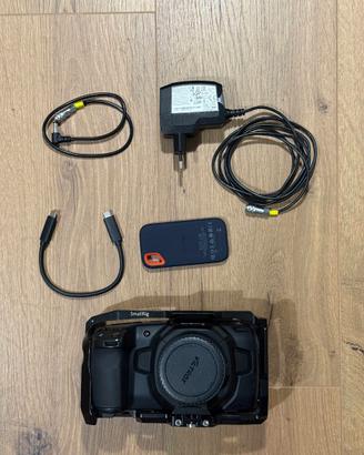 Blackmagic Pocket Cinema Camera 4k + accessori