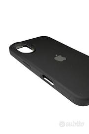 Apple cover nera in silicone iphone 16