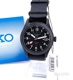 Seiko 5 field GMT street style nuovo full set