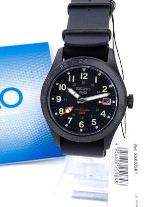 Seiko 5 field GMT street style nuovo full set