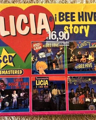 Licia E I Bee Hive Story 5 CD Box C. D' avena