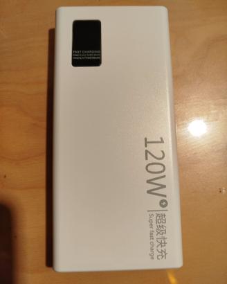Power Bank 120W Super Fast Charge 200000 mAh nuovo