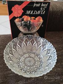 Portafrutta Centrotavola Vintage in Vetro Moldavia