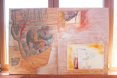 'Anatomia Intestinale' Dipinto Su Tamburato