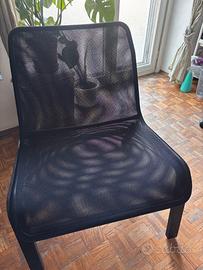 Poltrona IKEA  nera