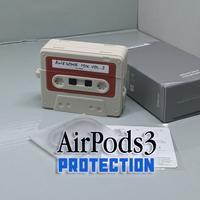 Custodia antiurto  AirPods 3 retrò audiocassetta!