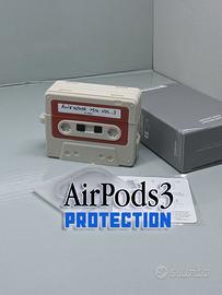Custodia antiurto  AirPods 3 retrò audiocassetta!