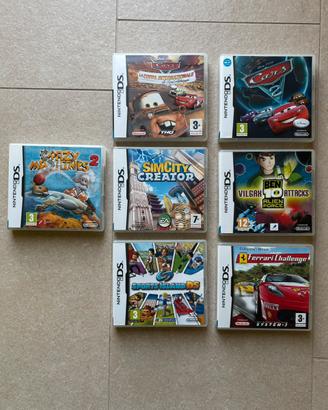Giochi Nintendo DS misti versione Italiano