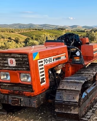 trattore cingoli 70-65 Fiat