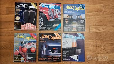 AutoCapital 1982 annata completa (6 numeri)