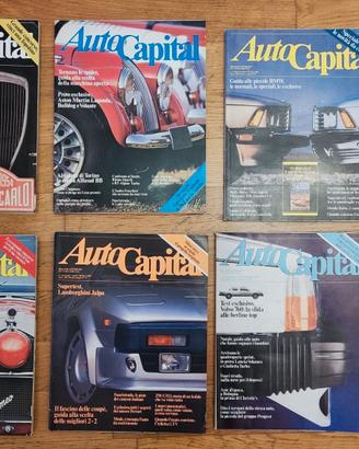 AutoCapital 1982 annata completa (6 numeri)