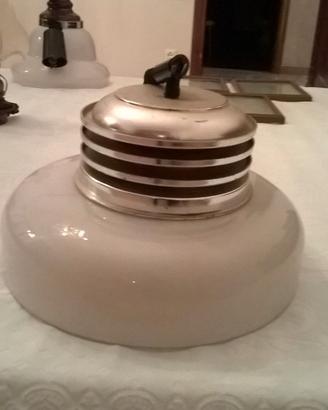 Lampada vintage (anni '70) in vetro