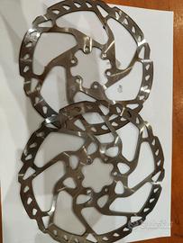 Dischi freno Shimano + il distanziale 