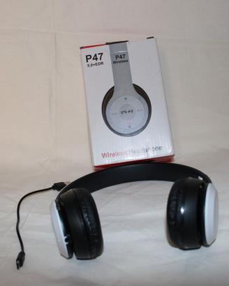 Cuffie Wireless P47 Headphone per Bambino
