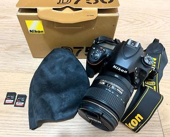 Nikon D750, 2SD, 24-120 COME NUOVA, 2533 scatti