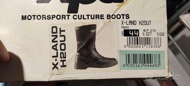 x-land h2 out scarponcini moto