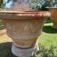 Vaso antico in terracotta dell’Impruneta