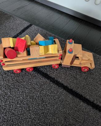 trenino legno